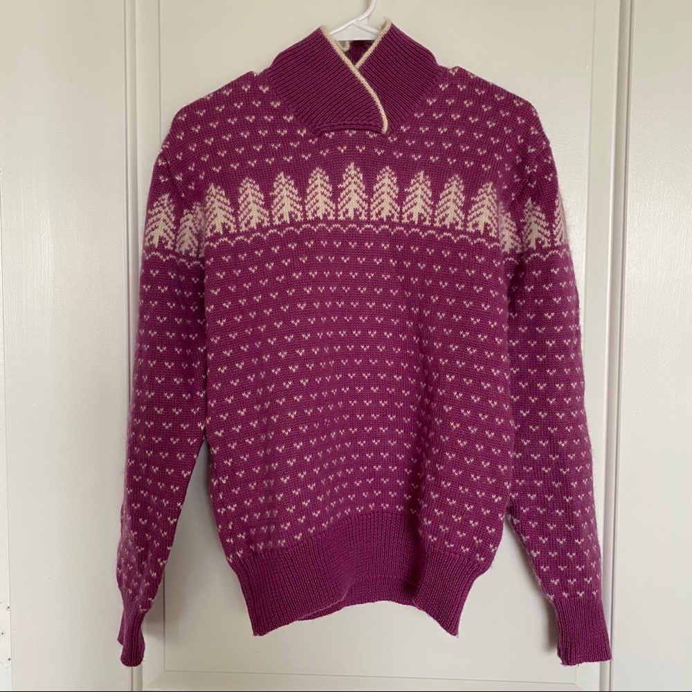 Sierra Woolens 100% wool women’s sweater Sz M vintage